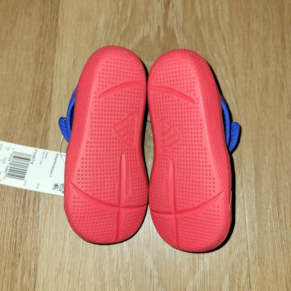 Adidas x Marvel Unisex Toddler Sandals/Shoes Spider-Man Blue/Red Size 6.5 New - Picture 10 of 11